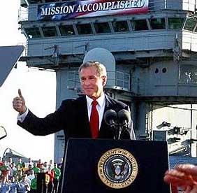 George W Bush Mission Accomplsihed